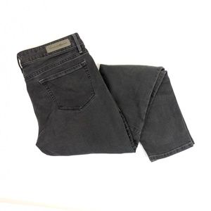 Treasure & Bond moto charcoal skinny jeans